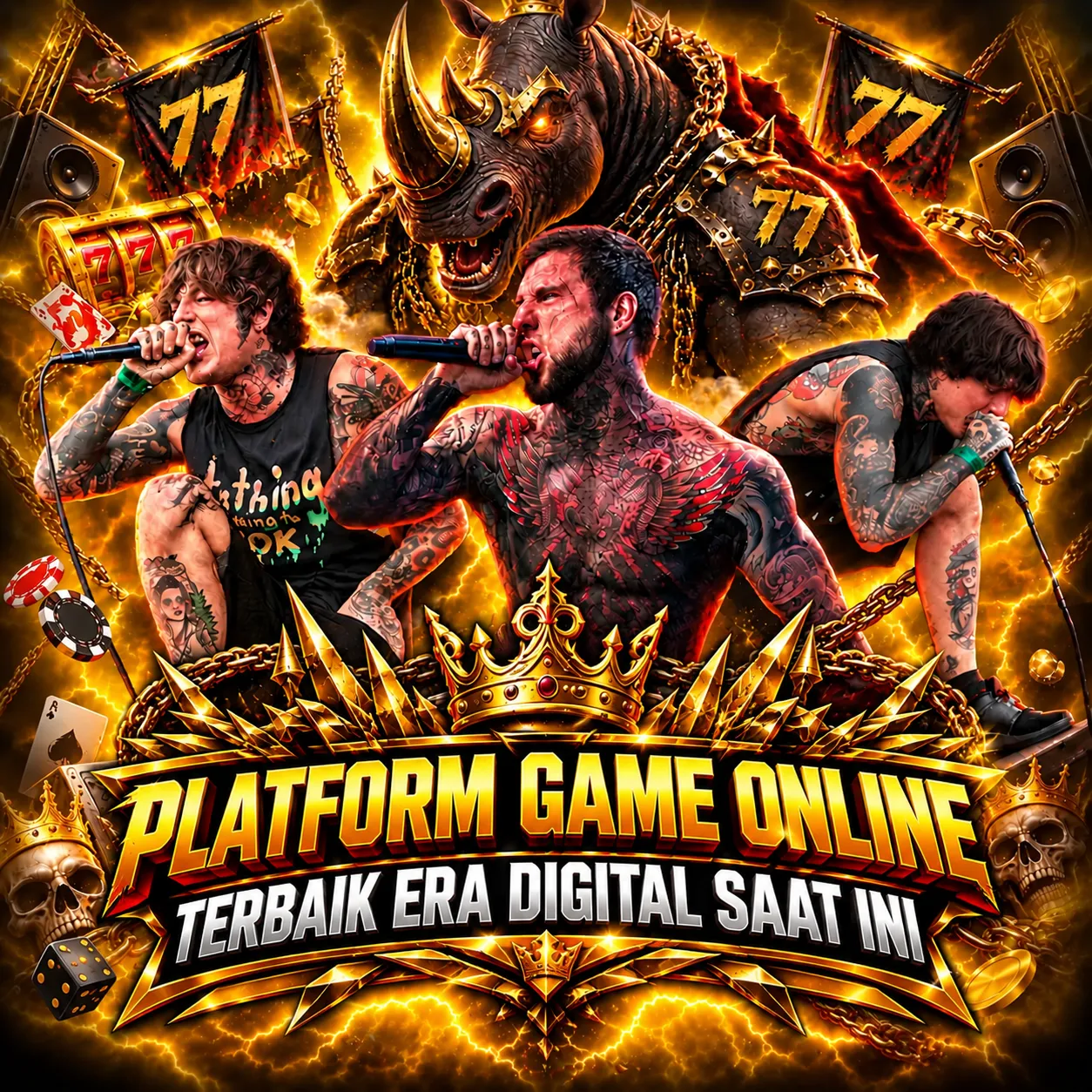 Thumbnail 1 of 3, Poster, Kingdom118 : Ruang Digital Dengan Struktur Menu Yang Jelas designed and sold by Kingdom118.